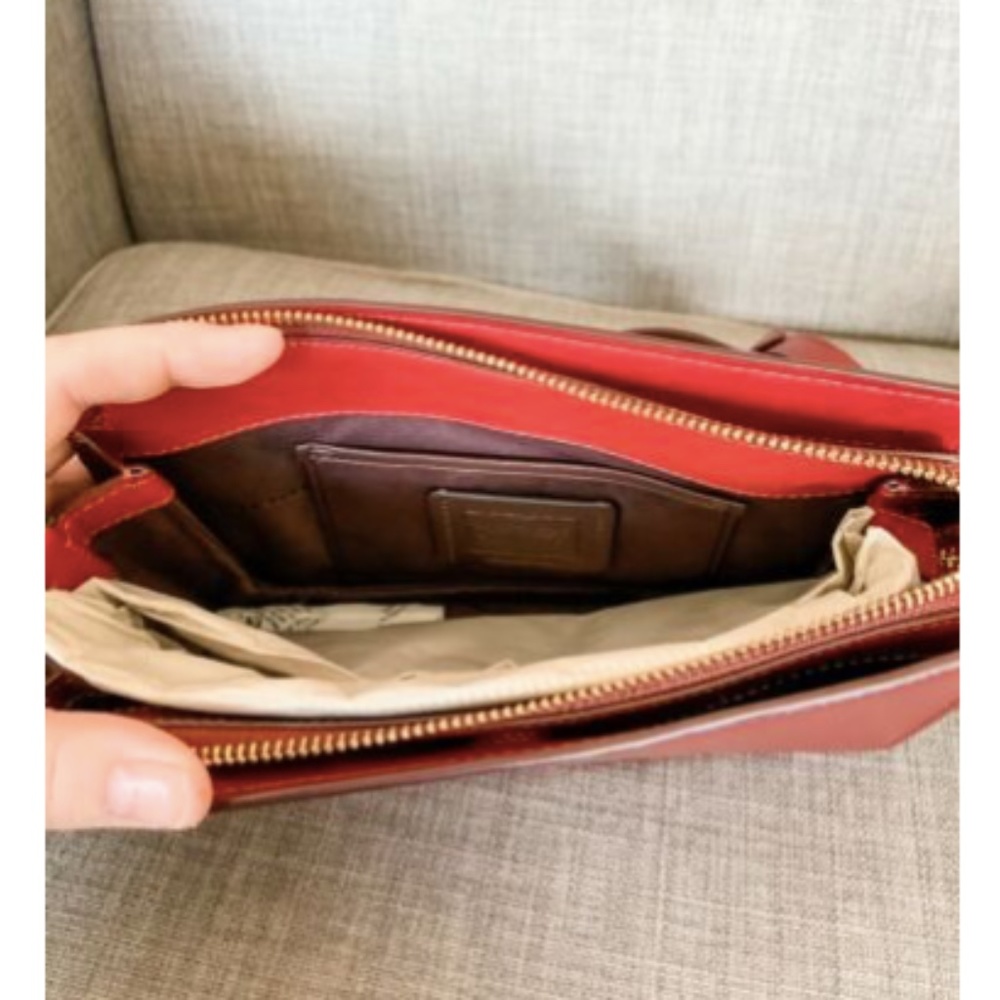 NWT Furla 1039082 B BYN3 R74 Lady M Red Crossbody - Picture 8 of 8